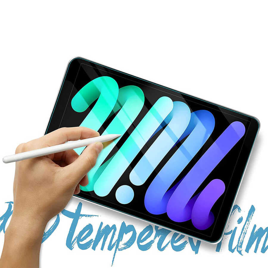 Apple iPad 11.Nesil 2025 Zore Tablet Temperli Cam Ekran Koruyucu Renksiz
