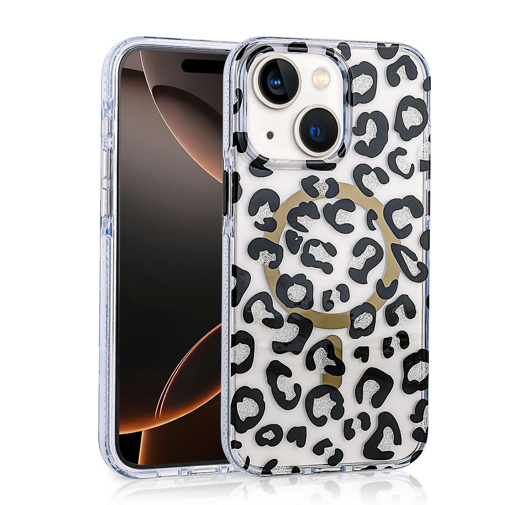 Apple iPhone 13 Kılıf M-safe Şarj Özellikli Zore Jago Kapak Colorful