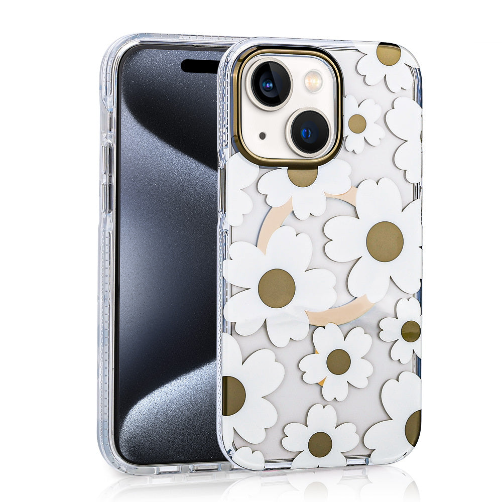 Apple iPhone 13 Kılıf M-safe Şarj Özellikli Zore Papat Kapak Siyah