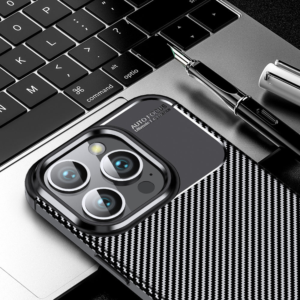 Apple iPhone 16 Pro Kılıf Zore Negro Silikon Kapak Siyah