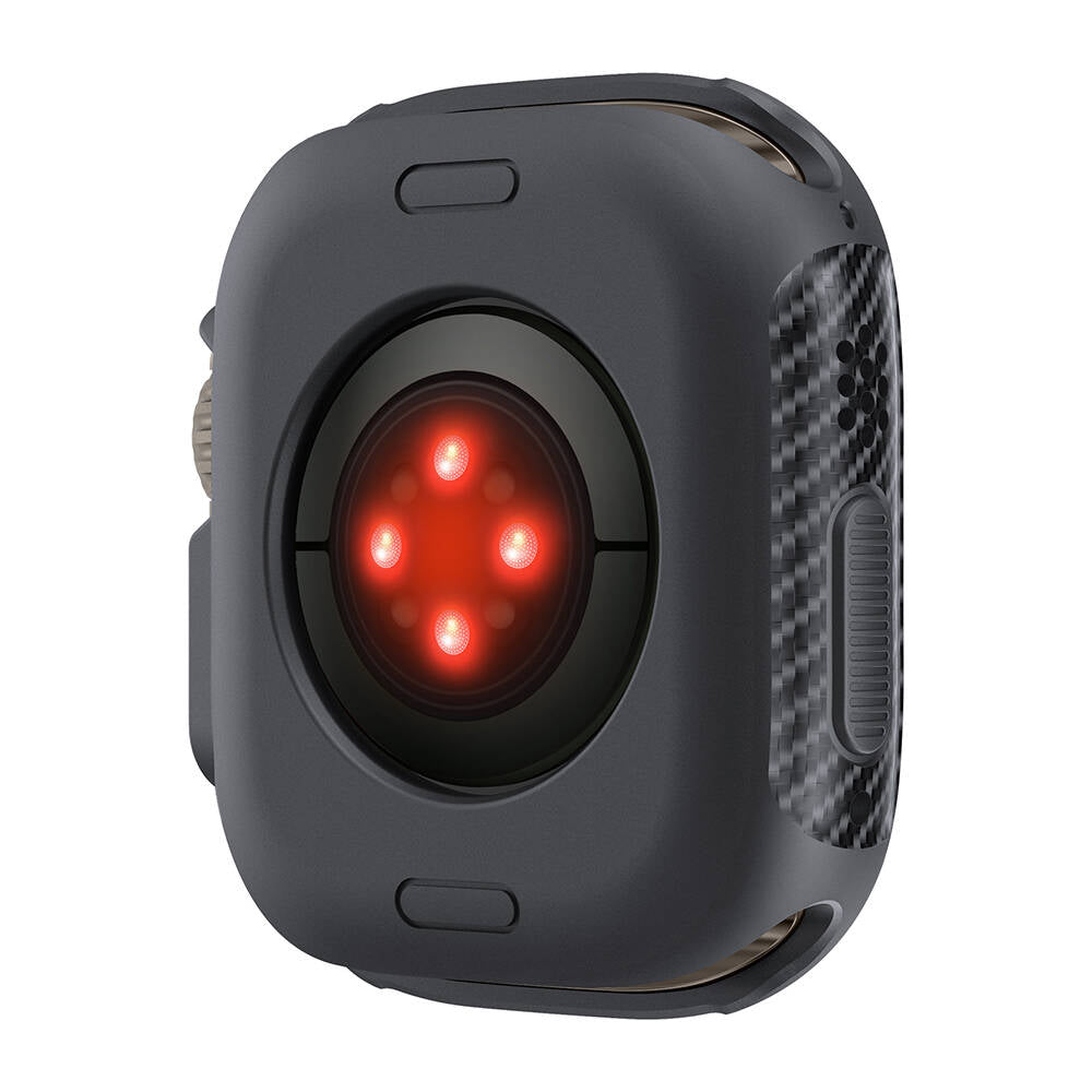 Apple Watch Ultra 49mm Silikon TPU Kasa Koruyucu Zore Watch Gard 31 Yeşil