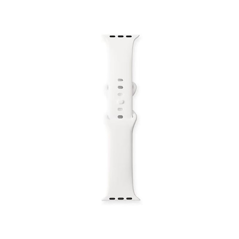 Apple Watch Ultra 49mm Zore KRD-131 Silikon Kordon Strap Kayış Beyaz