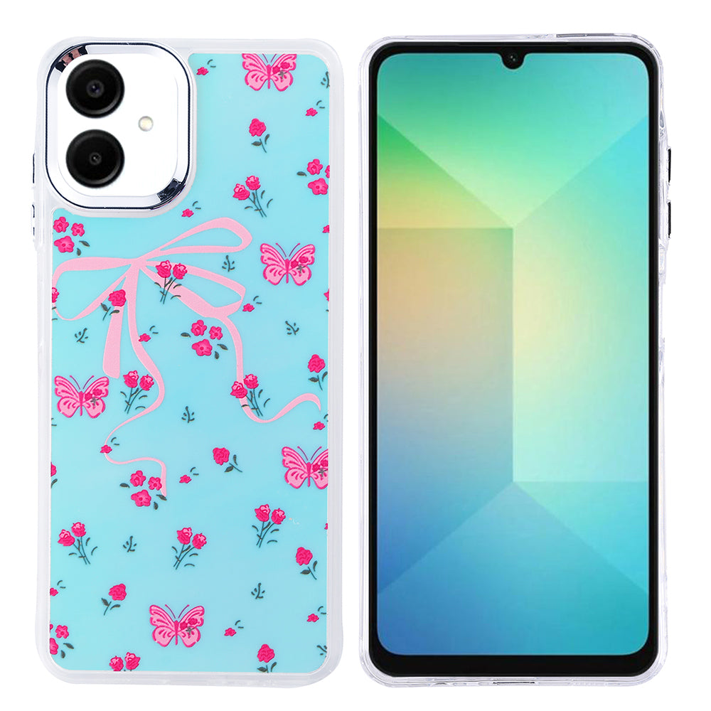 Galaxy A06 Kılıf Airbag Tasarımlı Zore Hadra Kapak Kiraz
