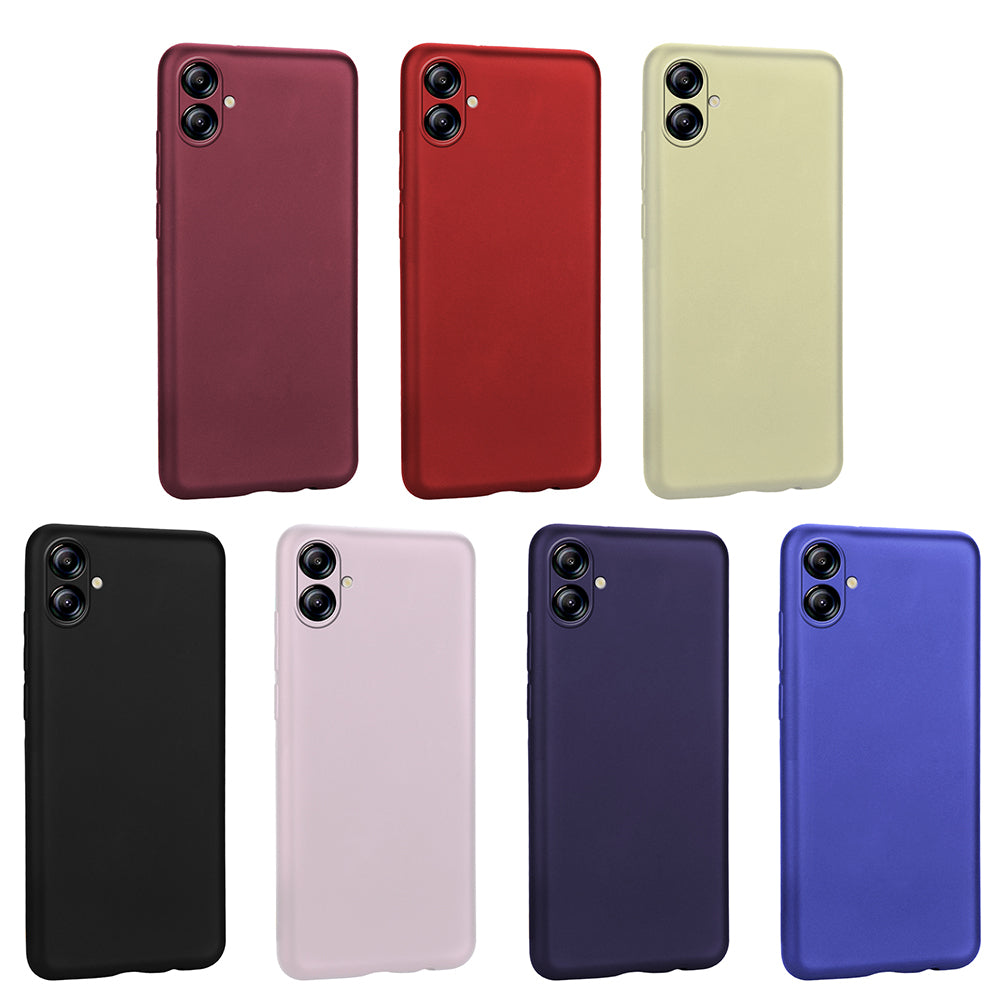 Galaxy A06 Kılıf Zore Premier Silikon Kapak Siyah