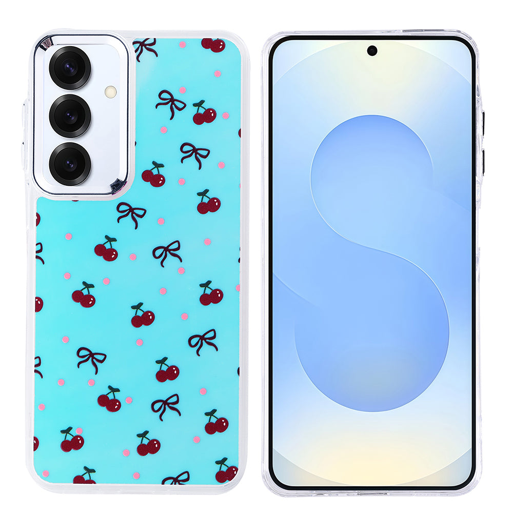 Galaxy S25 Plus Kılıf Airbag Tasarımlı Zore Hadra Kapak Kelebek