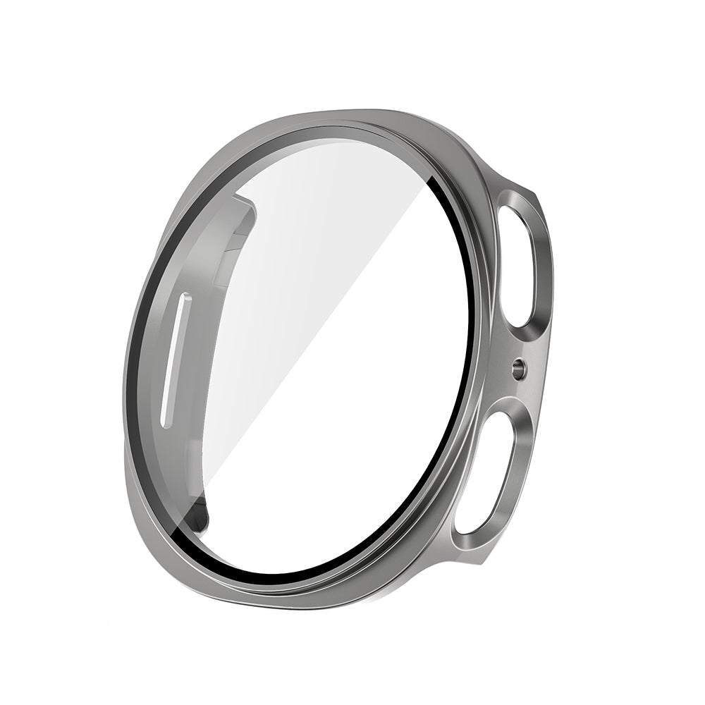 Galaxy Watch 8 40mm Sert PC Kasa ve Ekran Koruyucu Zore Watch Gard 38 Şeffaf