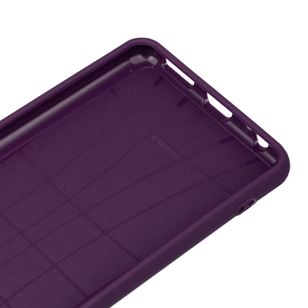 İnfinix Zero 8 Kılıf Zore Biye Silikon Siyah