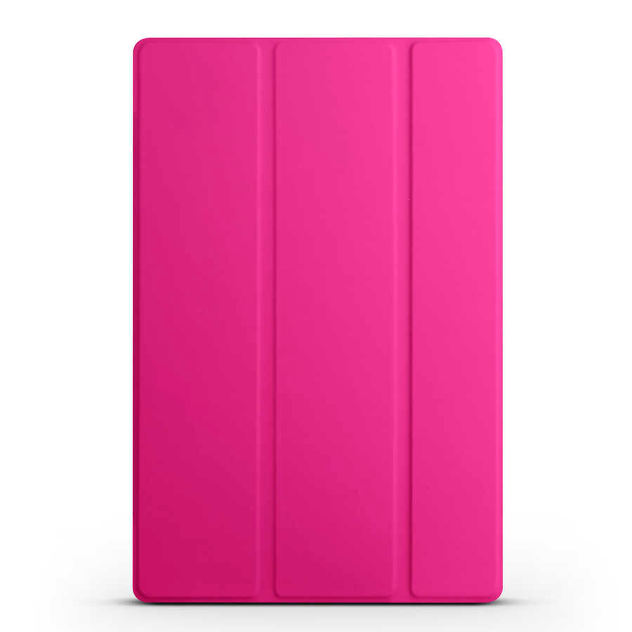 Apple iPad 11.Nesil 2025 Zore Smart Cover Standlı 1-1 Kılıf Pembe