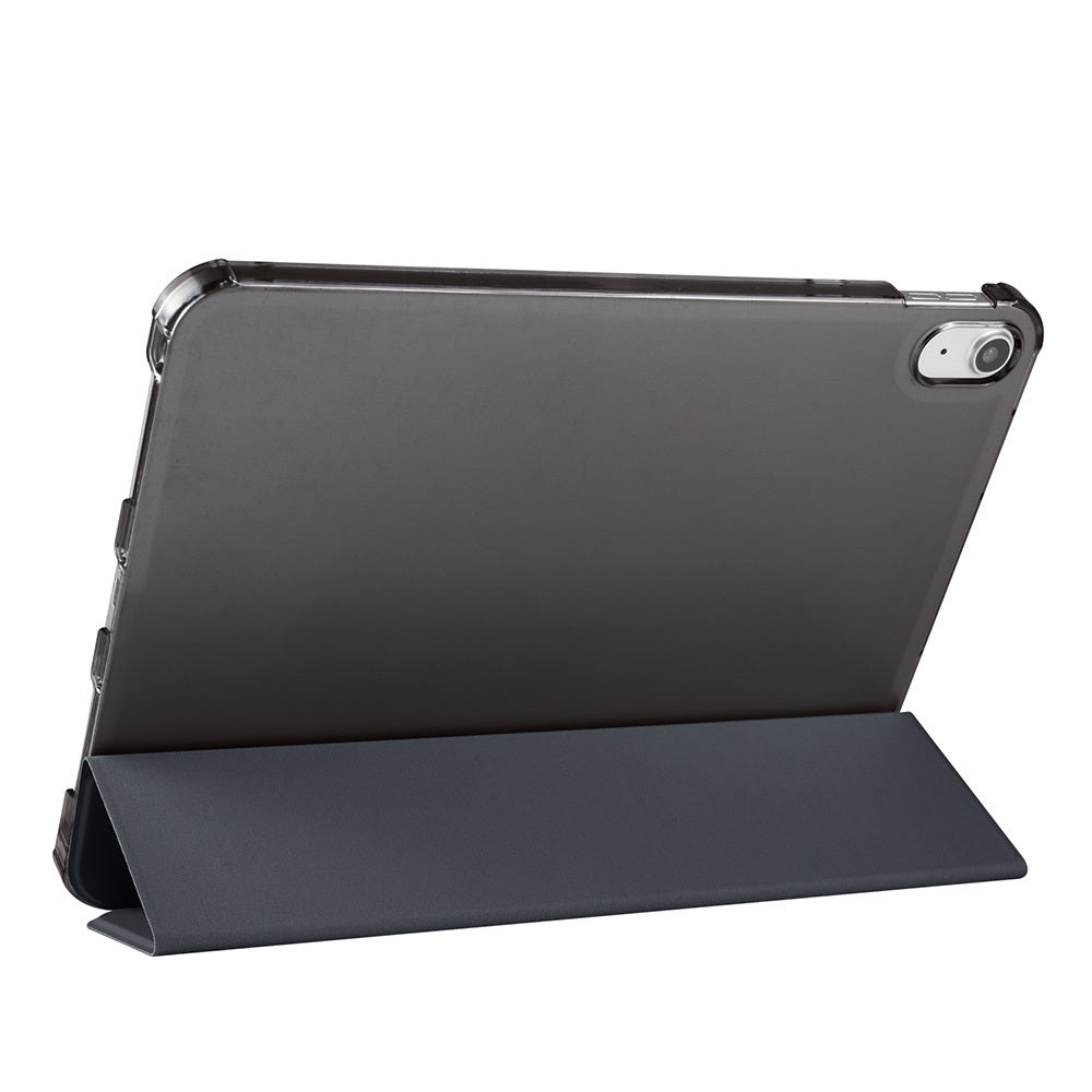 Apple iPad Air 10.9 2022 (10.Nesil) Zore Smart Cover Kalem Bölmeli Standlı 1-1 Kılıf Mor