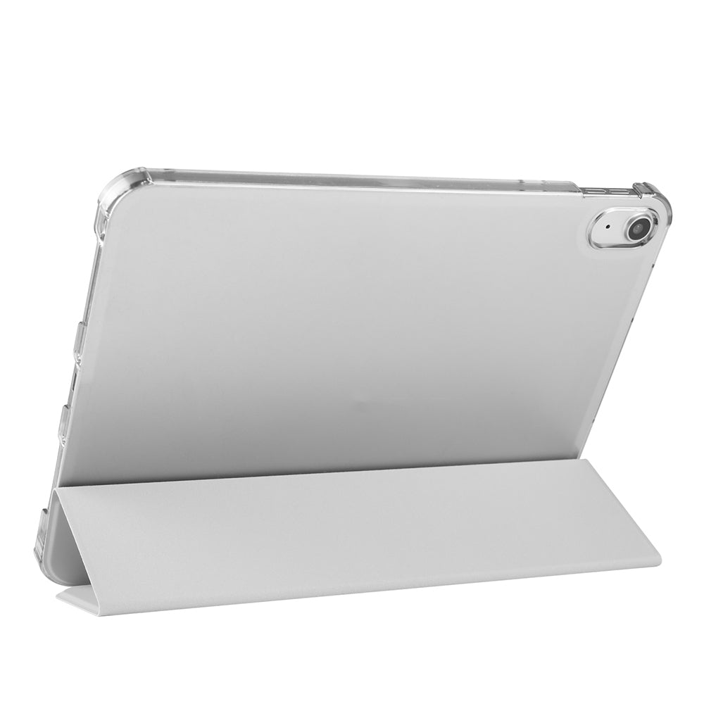 Apple iPad Air 10.9 2022 (10.Nesil) Zore Smart Cover Kalem Bölmeli Standlı 1-1 Kılıf Mor