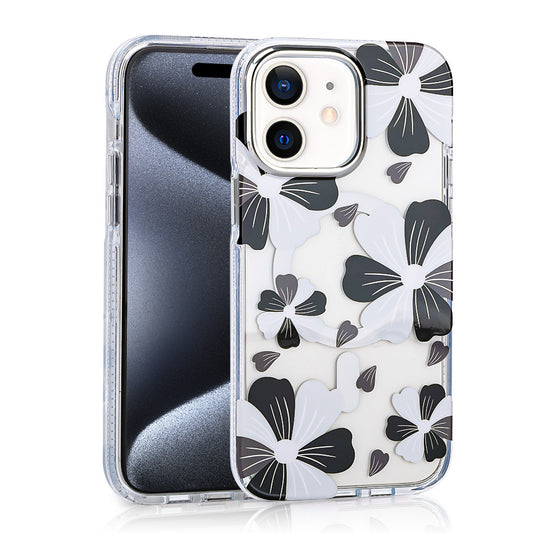 Apple iPhone 11 Kılıf M-safe Şarj Özellikli Zore Papat Kapak Siyah