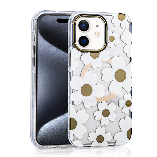 Apple iPhone 11 Kılıf M-safe Şarj Özellikli Zore Papat Kapak Kahverengi