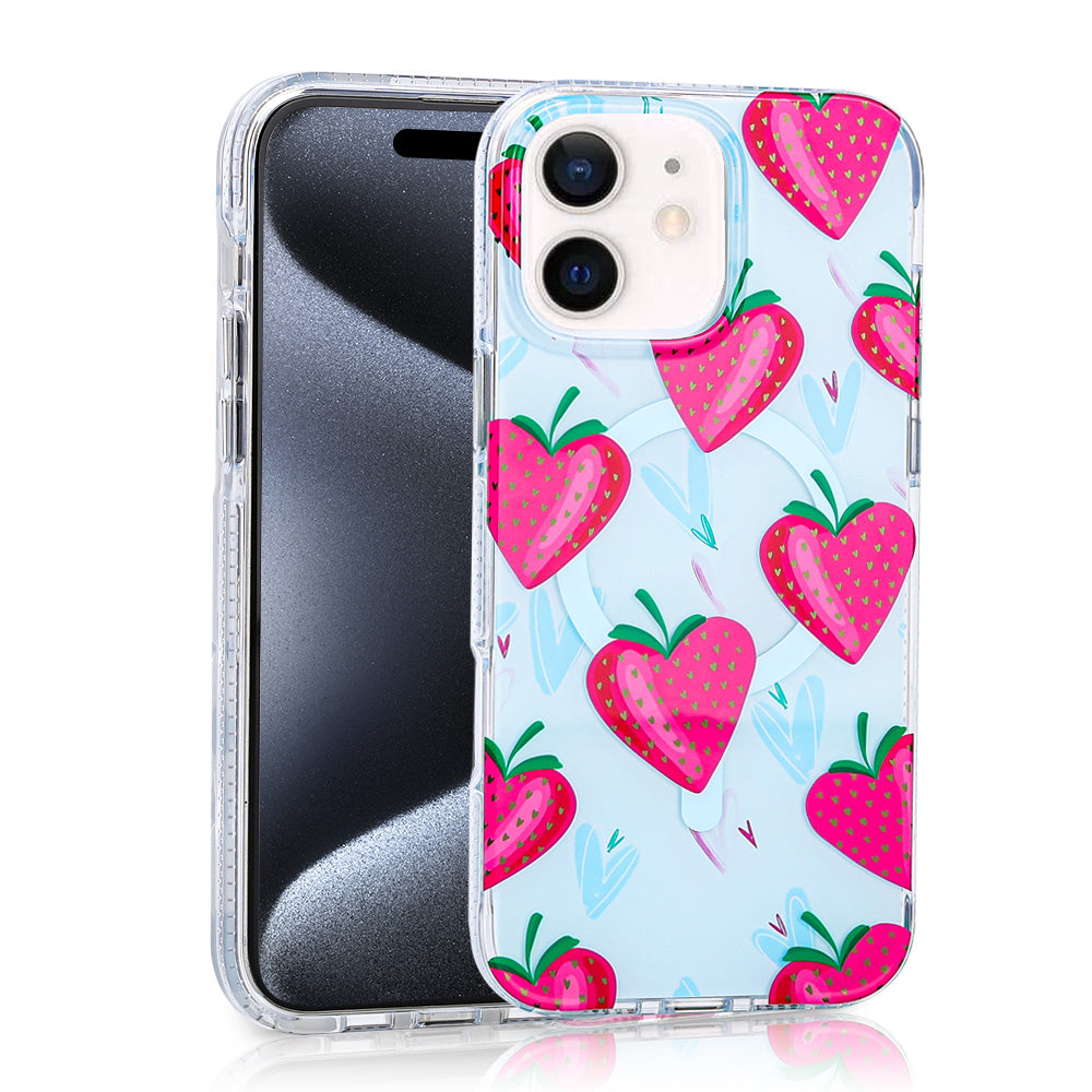 Apple iPhone 11 Kılıf M-safe Şarj Özellikli Zore Stilo Kapak Sarı