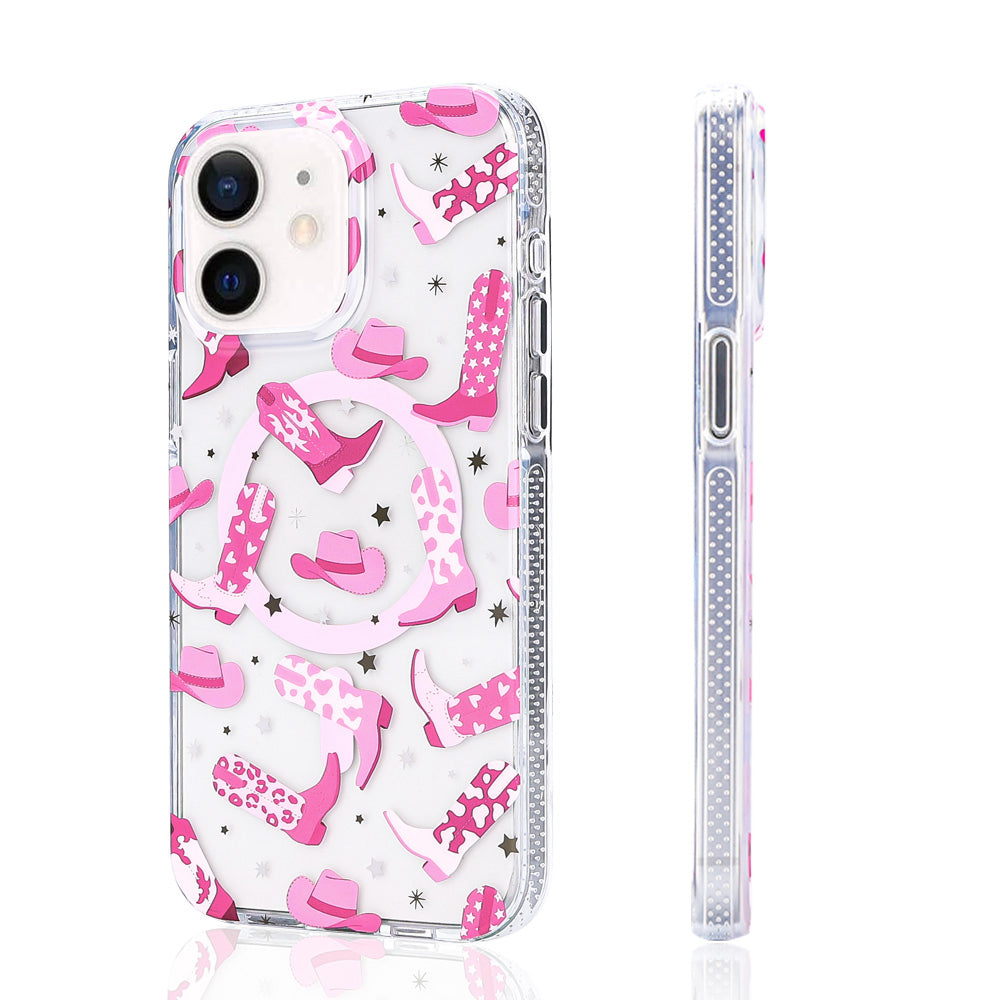 Apple iPhone 11 Kılıf M-safe Şarj Özellikli Zore Stilo Kapak Pembe