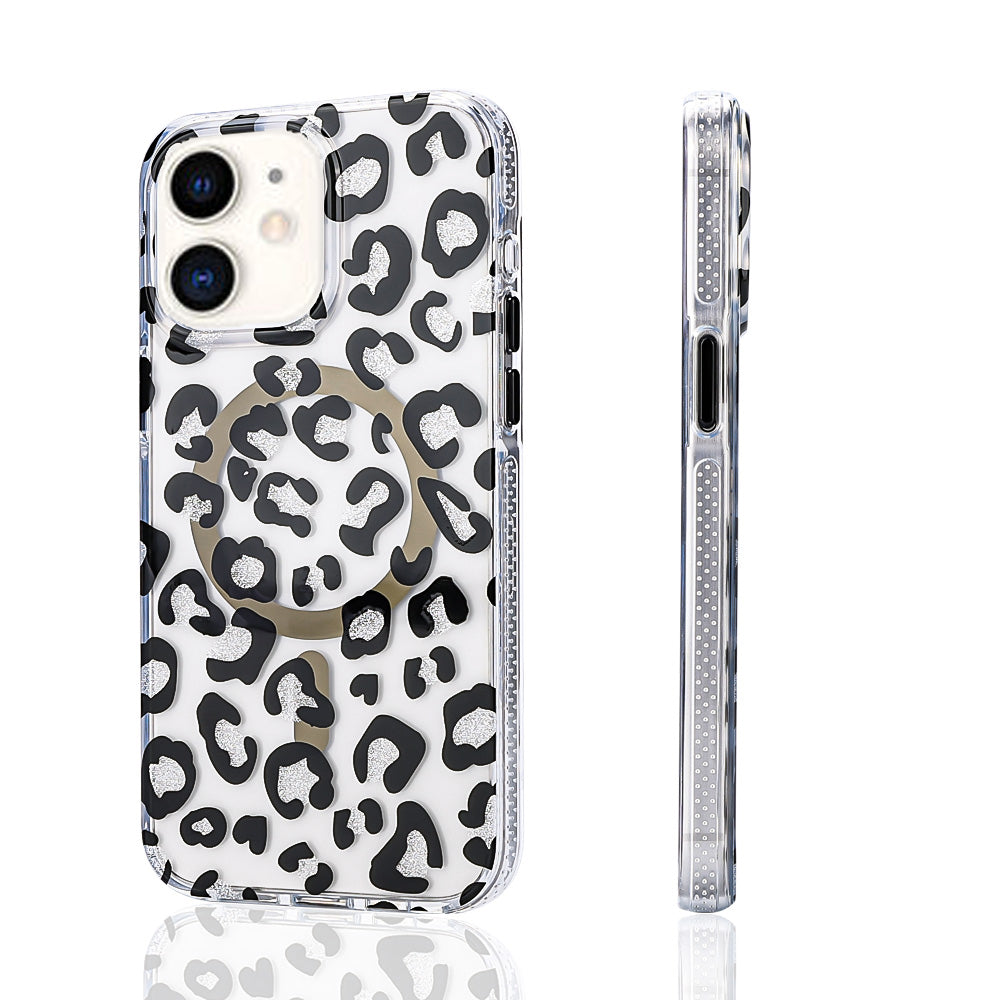 Apple iPhone 12 Kılıf M-safe Şarj Özellikli Zore Jago Kapak Siyah