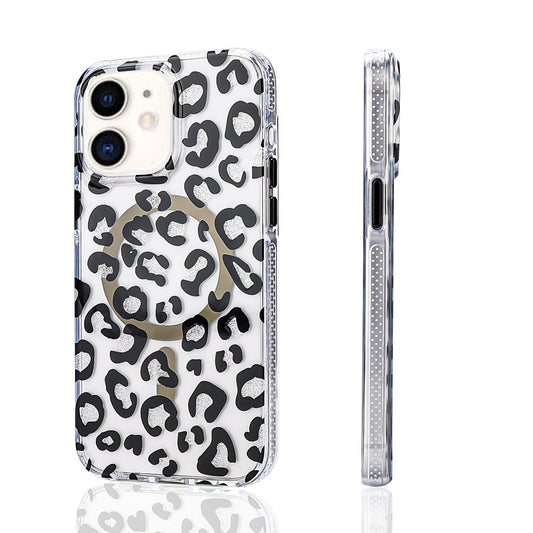 Apple iPhone 12 Kılıf M-safe Şarj Özellikli Zore Jago Kapak Siyah