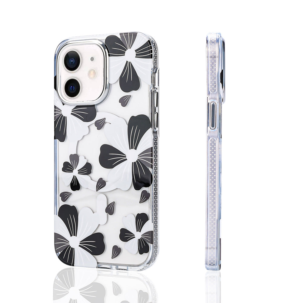 Apple iPhone 12 Kılıf M-safe Şarj Özellikli Zore Papat Kapak Kahverengi