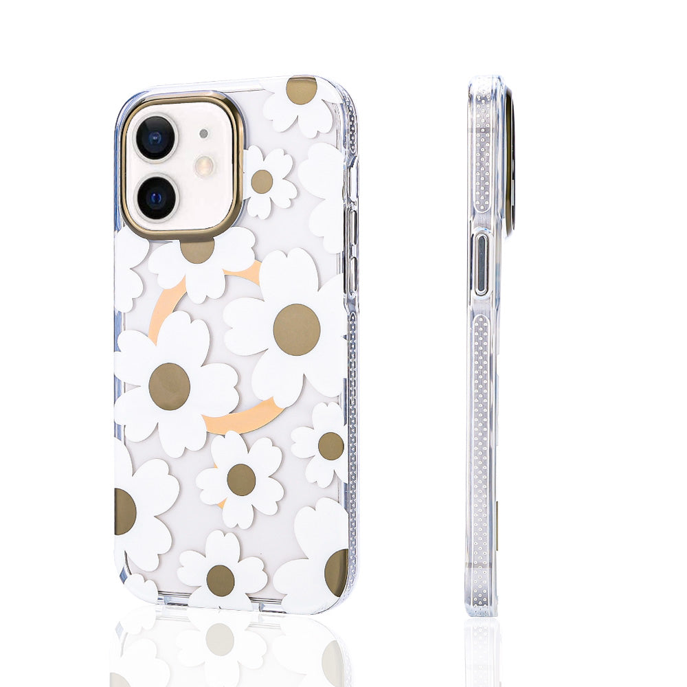 Apple iPhone 12 Kılıf M-safe Şarj Özellikli Zore Papat Kapak Pembe