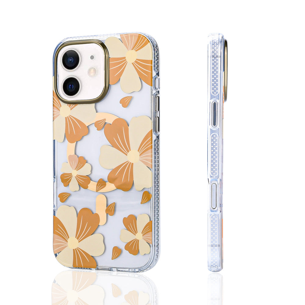 Apple iPhone 12 Kılıf M-safe Şarj Özellikli Zore Papat Kapak Siyah