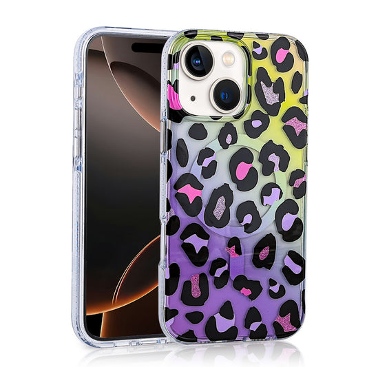 Apple iPhone 13 Kılıf M-safe Şarj Özellikli Zore Jago Kapak Colorful