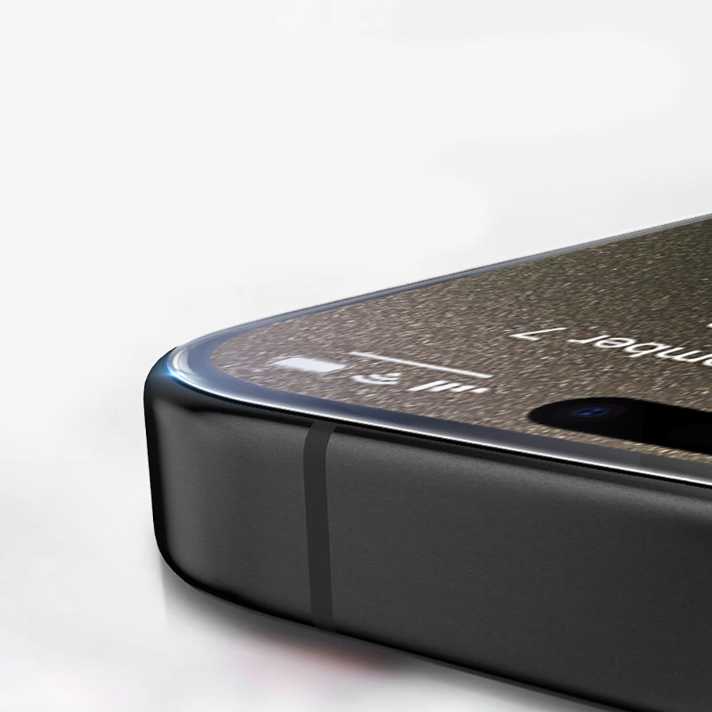 Apple iPhone 13 Zore 3D Oliv HD Temperli Cam Ekran Koruyucu + Kolay Uygulama Aparatı Şeffaf