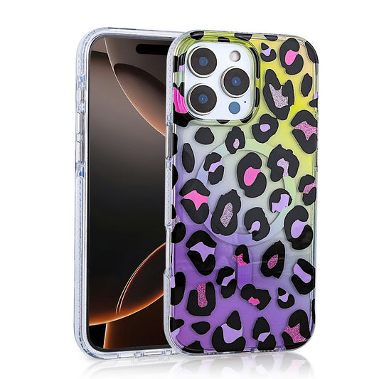 Apple iPhone 14 Pro Max Kılıf M-safe Şarj Özellikli Zore Jago Kapak Colorful