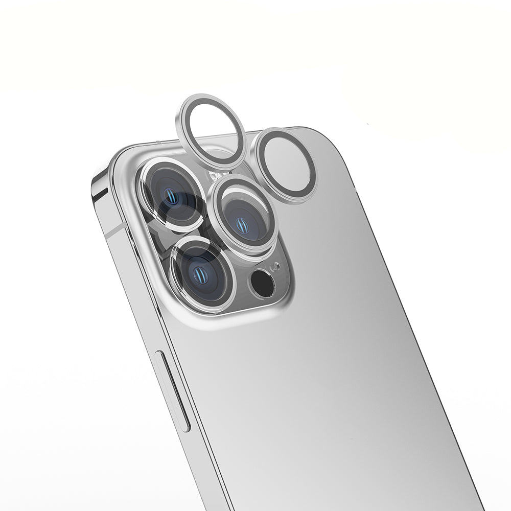 Apple iPhone 14 Pro Max Zore Mikro Kamera Lens Koruyucu Gold