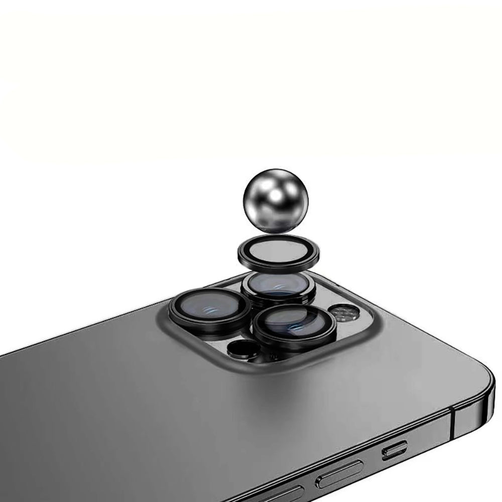 Apple iPhone 14 Pro Max Zore Mikro Kamera Lens Koruyucu Gold