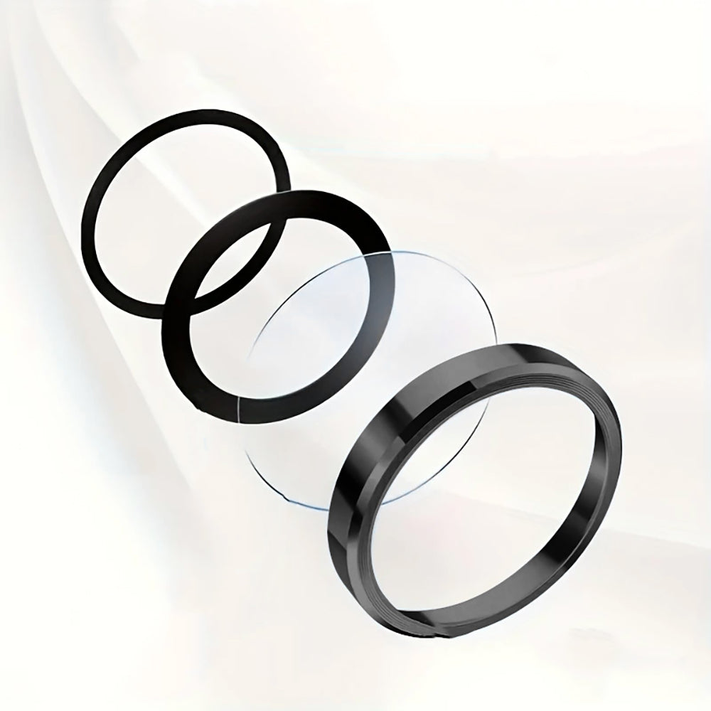 Apple iPhone 14 Pro Max Zore Mikro Kamera Lens Koruyucu Siyah