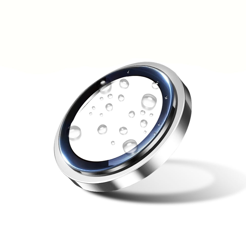 Apple iPhone 14 Pro Max Zore Mikro Kamera Lens Koruyucu Gümüş