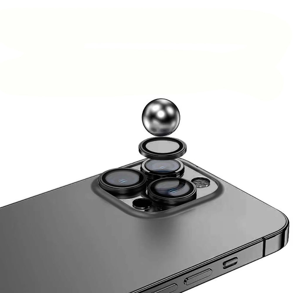 Apple iPhone 14 Zore Mikro Kamera Lens Koruyucu Gold