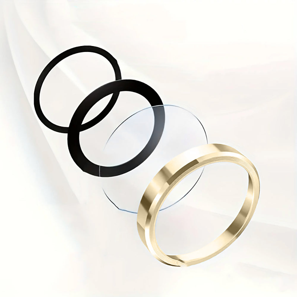 Apple iPhone 14 Zore Mikro Kamera Lens Koruyucu Siyah