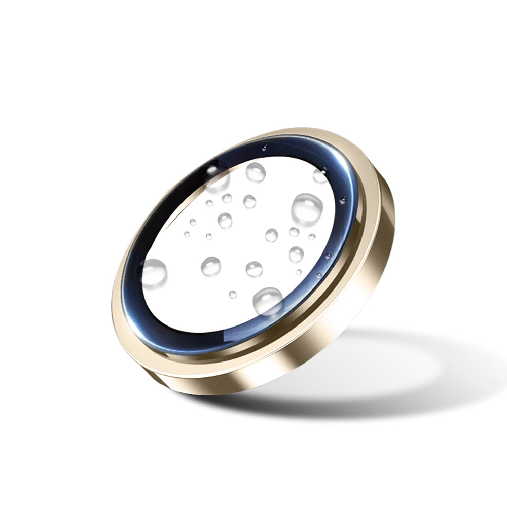 Apple iPhone 14 Zore Mikro Kamera Lens Koruyucu Gold