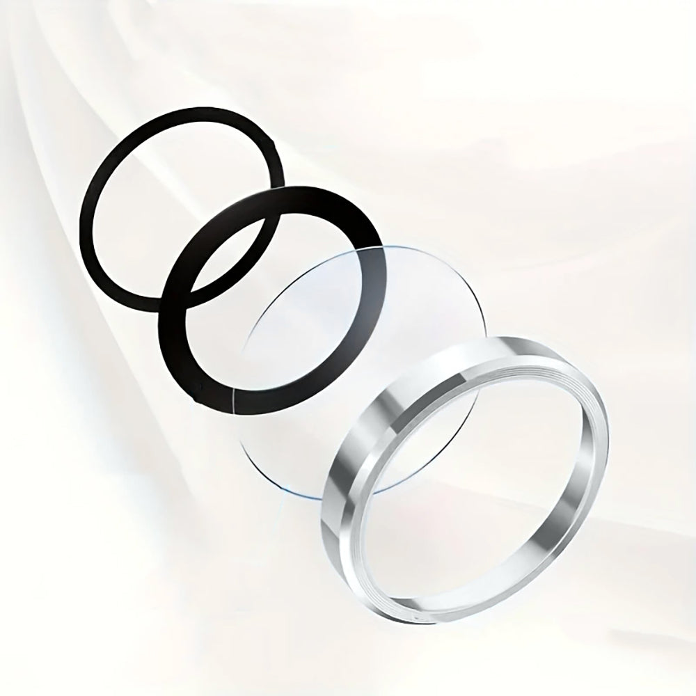 Apple iPhone 15 Plus Zore Mikro Kamera Lens Koruyucu Rose Gold