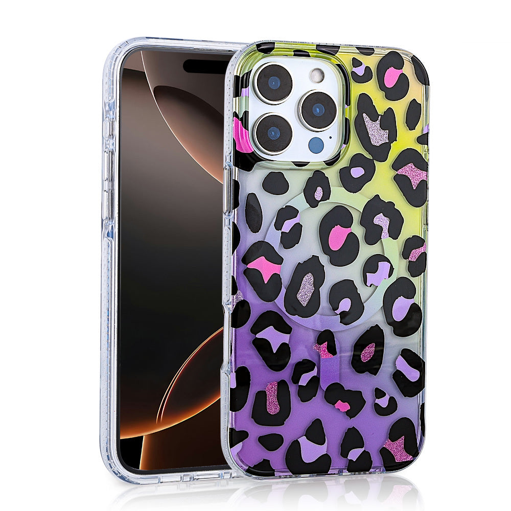 Apple iPhone 15 Pro Max Kılıf M-safe Şarj Özellikli Zore Jago Kapak Siyah