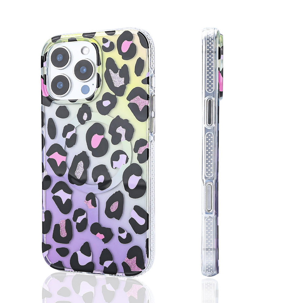 Apple iPhone 15 Pro Max Kılıf M-safe Şarj Özellikli Zore Jago Kapak Colorful