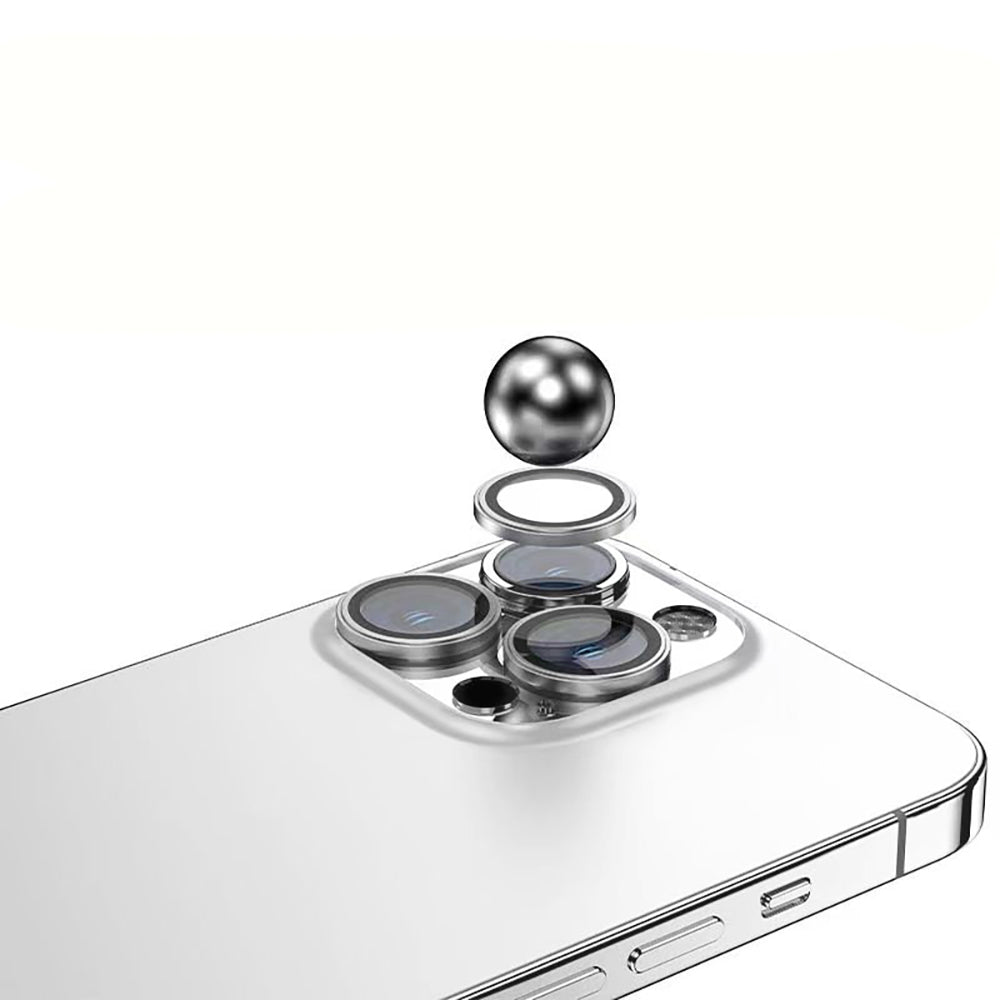 Apple iPhone 15 Pro Zore Mikro Kamera Lens Koruyucu Siyah