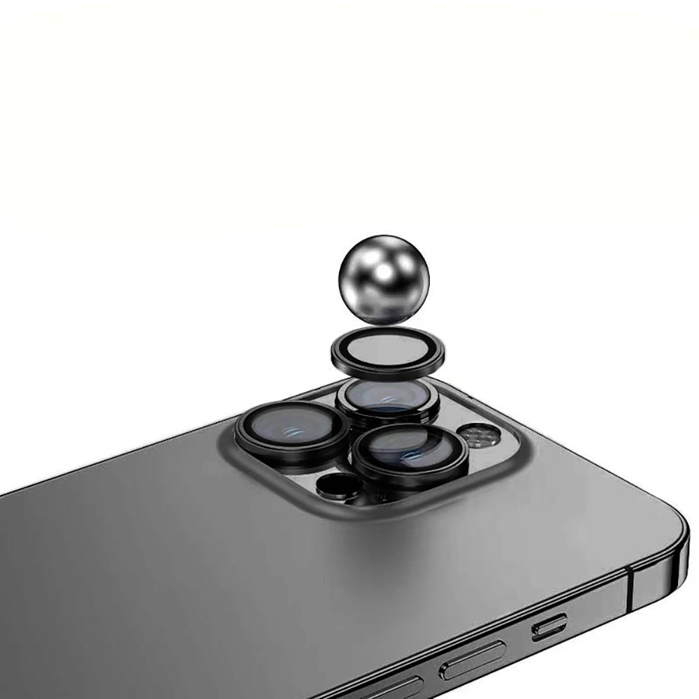 Apple iPhone 15 Zore Mikro Kamera Lens Koruyucu Gümüş