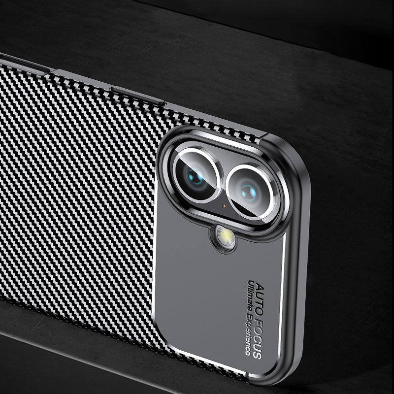 Apple iPhone 16 Plus Kılıf Zore Negro Silikon Kapak Siyah