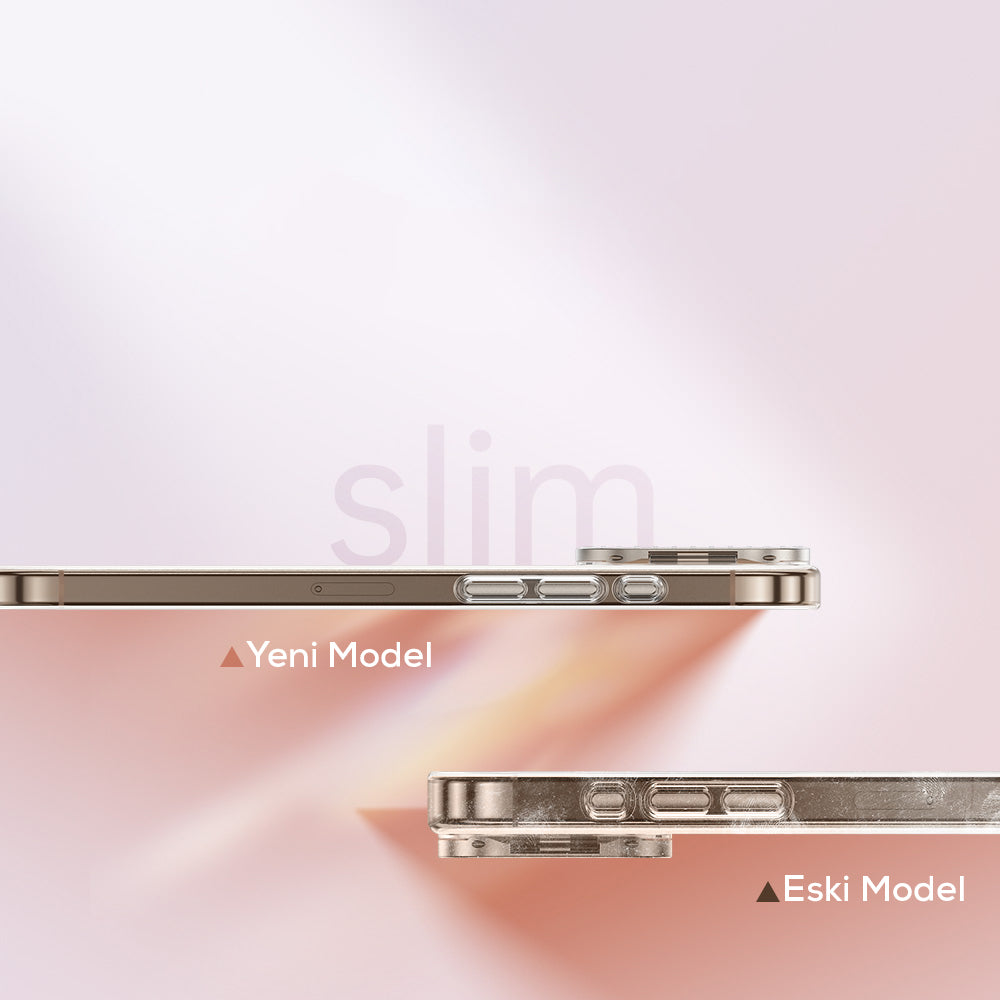 Apple iPhone 16 Pro Kılıf M-safe Şarj Özellikli Kamera Standlı Zore Estop Kapak Gold