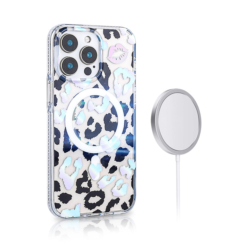 Apple iPhone 16 Pro Kılıf M-safe Şarj Özellikli Zore Jago Kapak Colorful