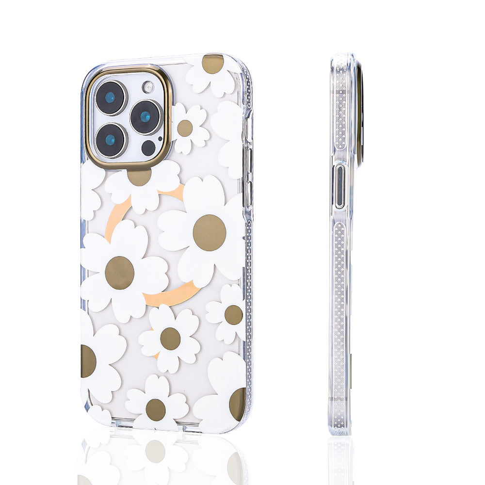 Apple iPhone 16 Pro Kılıf M-safe Şarj Özellikli Zore Papat Kapak Kahverengi