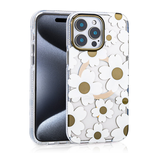 Apple iPhone 16 Pro Kılıf M-safe Şarj Özellikli Zore Papat Kapak Kahverengi