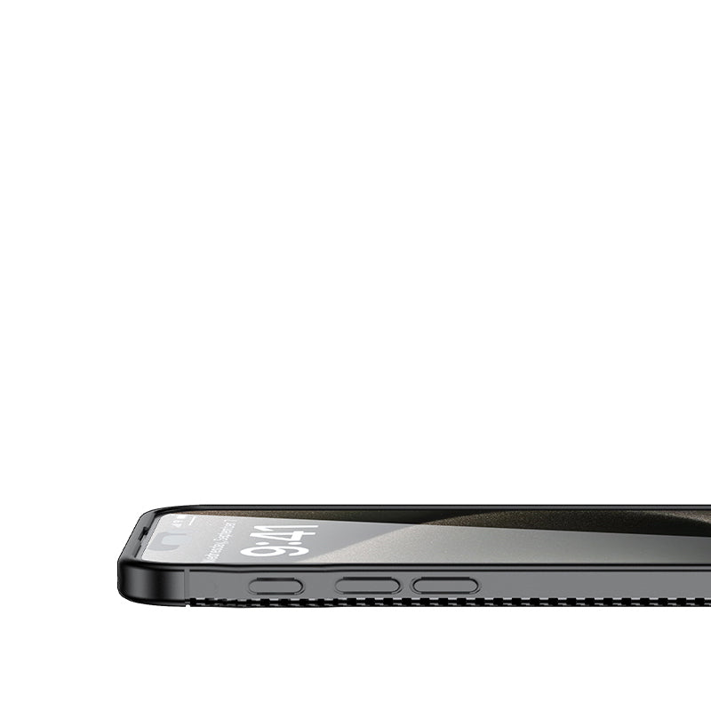 Apple iPhone 16 Pro Kılıf Zore Negro Silikon Kapak Siyah