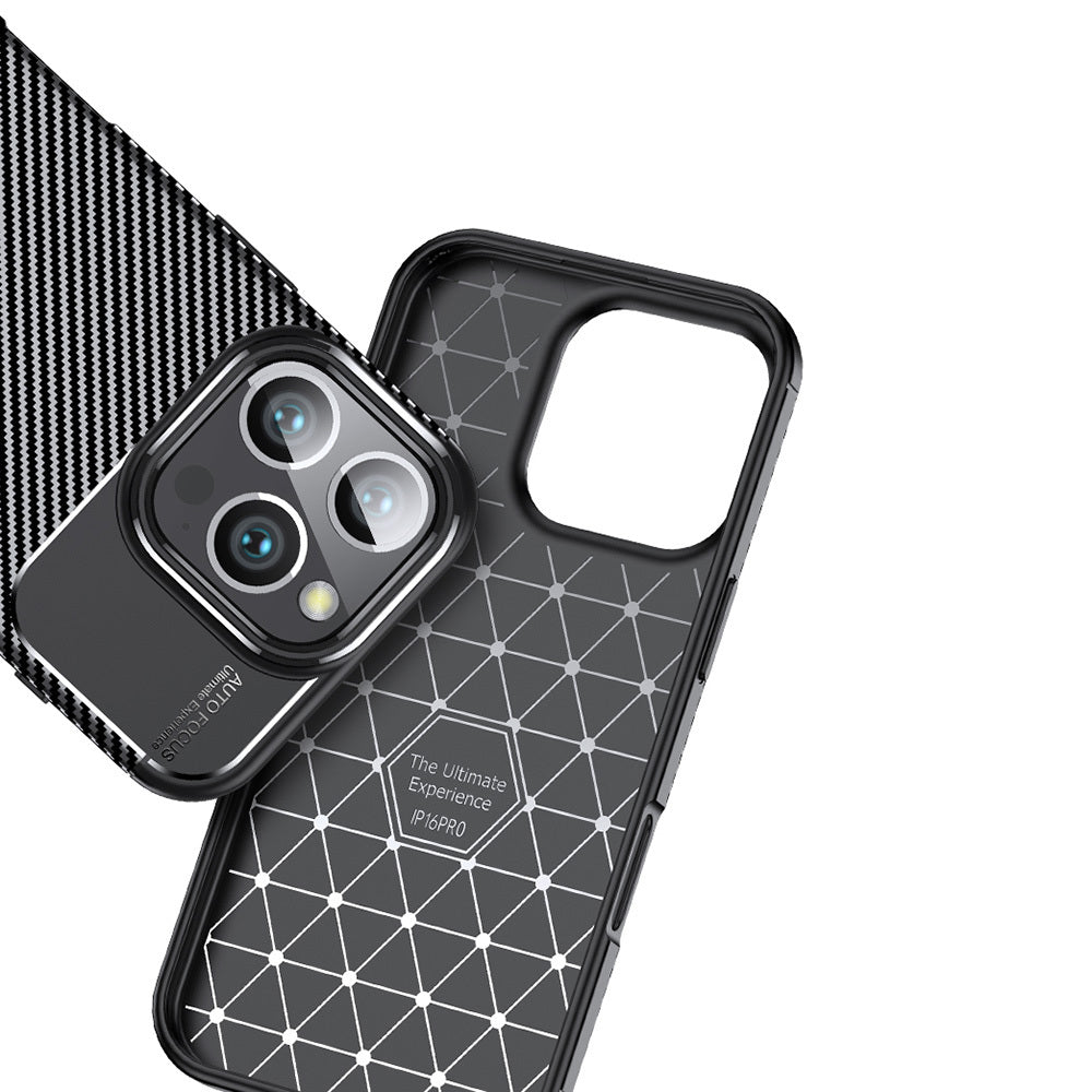 Apple iPhone 16 Pro Kılıf Zore Negro Silikon Kapak Siyah