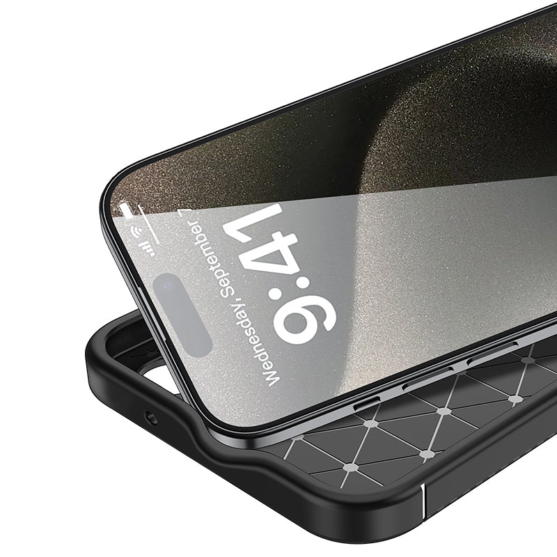 Apple iPhone 16 Pro Kılıf Zore Negro Silikon Kapak Siyah