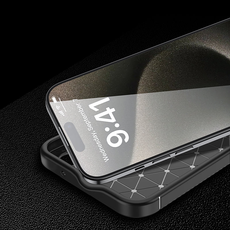 Apple iPhone 16 Pro Kılıf Zore Negro Silikon Kapak Siyah