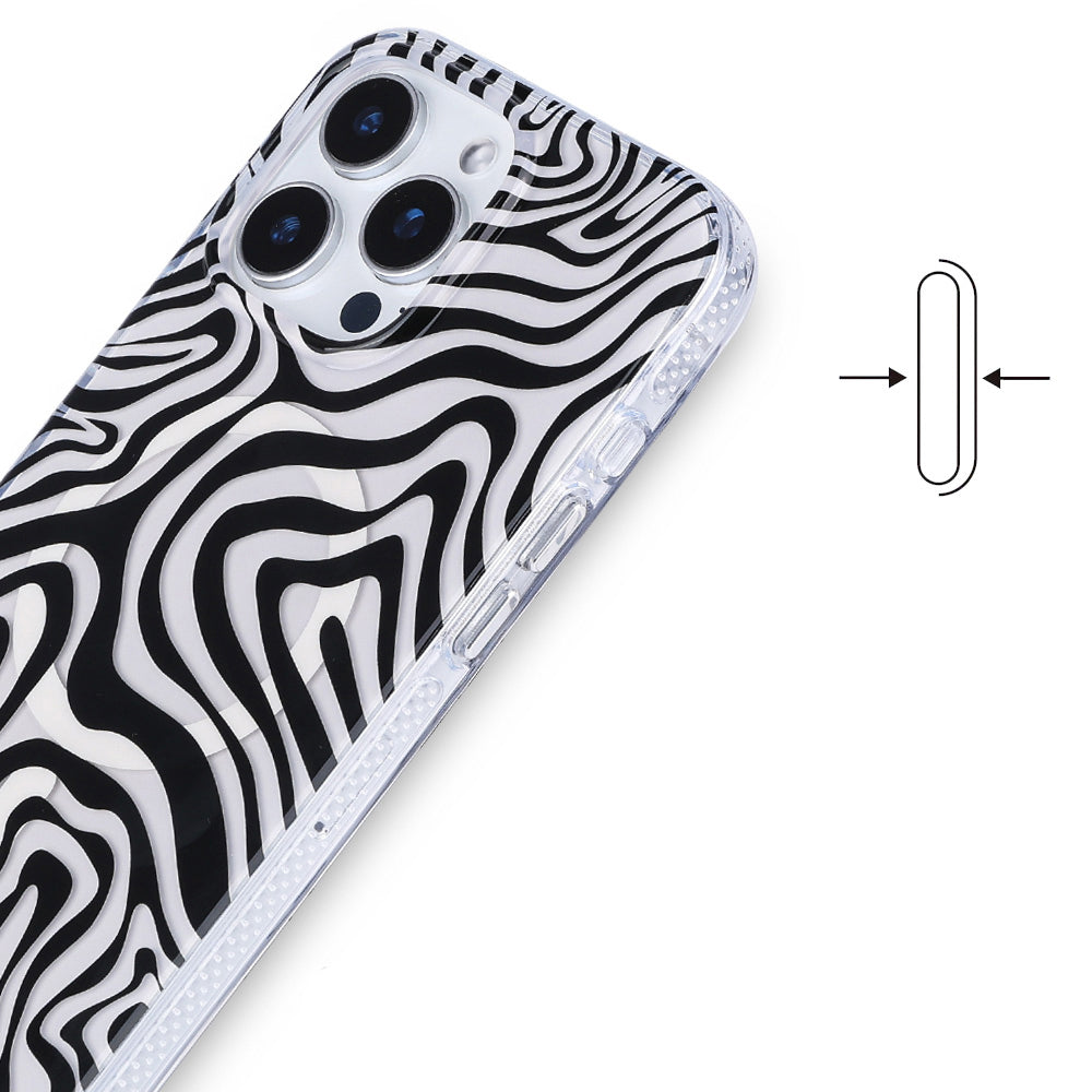 Apple iPhone 16 Pro Max Kılıf M-safe Şarj Özellikli Zore Jago Kapak Siyah