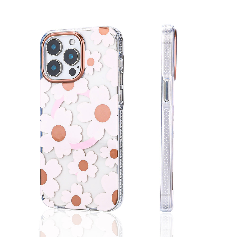 Apple iPhone 16 Pro Max Kılıf M-safe Şarj Özellikli Zore Papat Kapak Kahverengi