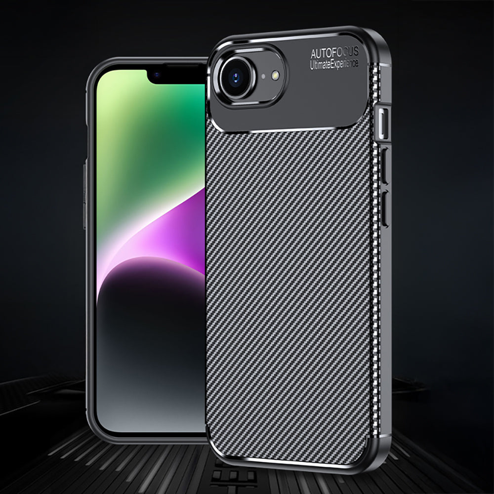 Apple iPhone 16E Kılıf Zore Negro Silikon Kapak Siyah